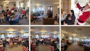 Christmas fun at Roseberry Court care home